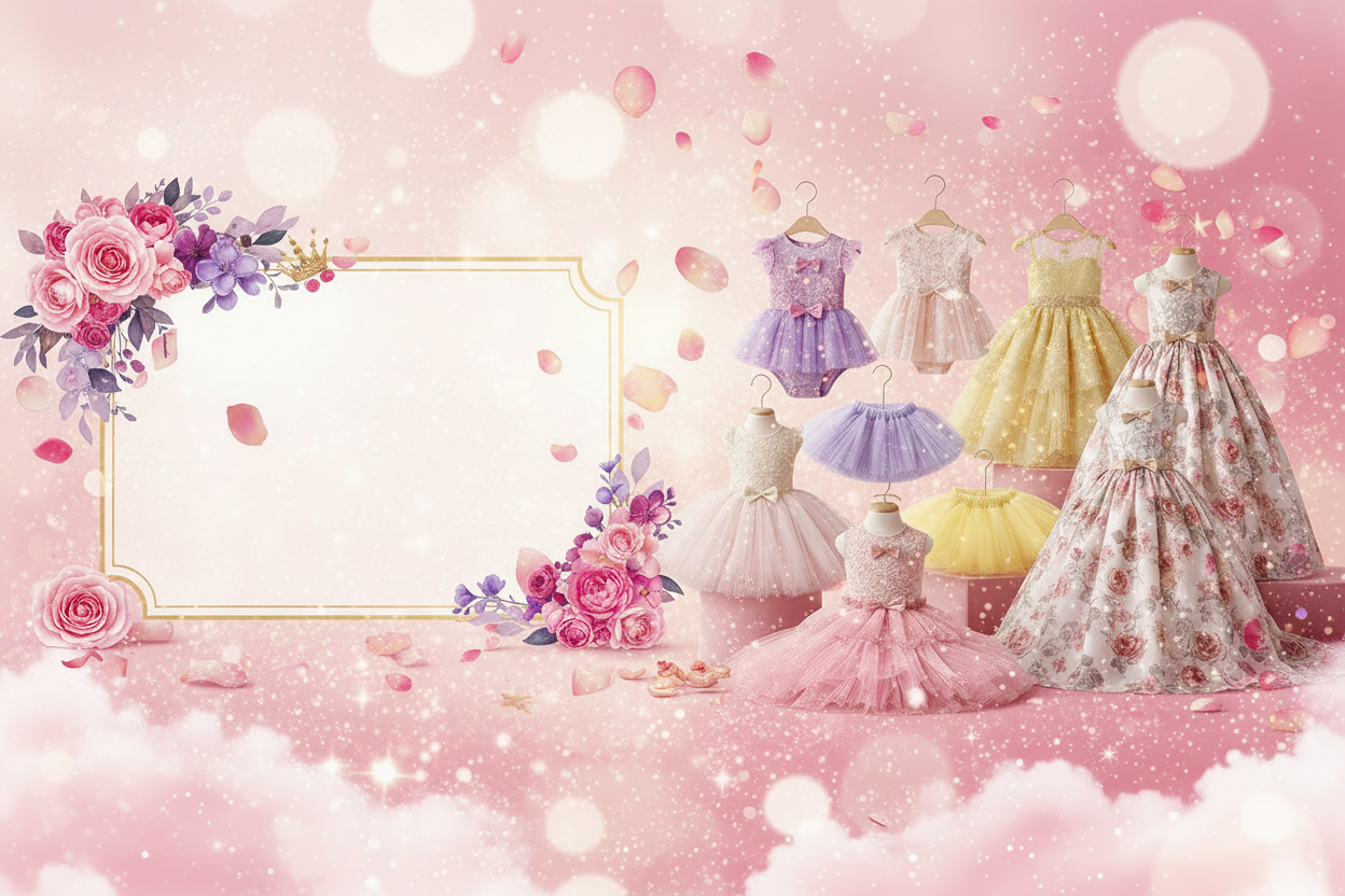 Vibrant Baby Princess Store Banner